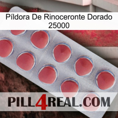 Píldora De Rinoceronte Dorado 25000 18